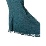 All that jazz ‎ Green Lace Mini Length 90s Vintage Dress Size 11/12 Photo 7