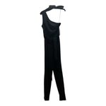 Jay Godfrey Nadine Jumpsuit in Black Size 6 NWT One Shoulder straight leg Photo 1