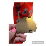 Unisex Slavic Village Polish Pierogi Dash Running Medallion Orange/Red Photo 2