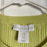 House of Harlow 1960 lime green yellow cropped ribbed tank top size M womens Size M Photo 5