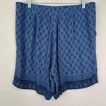 J.Jill Women's Printed Elasticized Waist Pull On Short, Sz Medium Photo 4