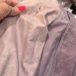 Alice + Olivia LILAC DISTRESSED LAMBSKIN JACKET Photo 9