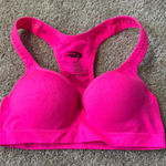 MTA Sport MTA Sports Bright Pink Padded Underwire Sports Bra Women's Size Medium Photo 0