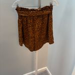 SheIn Animal Print Tie Waist Shorts Photo 3