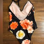 GB Halter Top One Piece Floral Swimsuit Photo 4