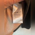 Hale Bob  silk blend brown paisley blouse, ruffled sleeves, tassels; size L Photo 4