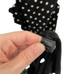 EXPRESS  Black White Polka Dot Twist Jersey Dress XS Photo 3