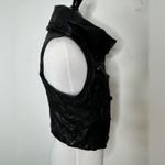 Karen Millen Washed Black Leather Vest Photo 6