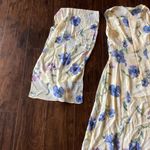 Vintage CDC Long Dress + Scarf Yellow Size 6P Photo 8