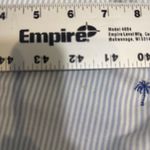 Tommy Hilfiger  10 embroidered palm striped crop pant P 3112 Photo 2