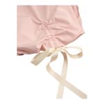 Cider  Womens Small Mini Dress Square Neck Knotted Bubble Puff‎ Sleeve Pink Photo 10