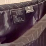 gray Pinstripe Blazer and Skirt Suit set by Tahari Size 10 Photo 5