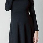 Seraphine Maternity Black Long Sleeve High Neck Vanessa Dress size 8 Photo 0
