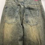 GMPURE Y2K Wide Leg Jeans Acid Wash – Size 2 Green Photo 6