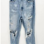 PacSun Women's Light Wash Distressed 90's Boyfriend Loose Fit Jeans Size 29 Photo 0