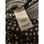 Black White Paisley Top Plus Tank 18 20 Women’s Blouse Shirt Work Office Pattern Photo 5