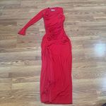 Katie May  LA Bodycon  ARYA LONG GOWN IN SCARLETT RED SIZE M Photo 7