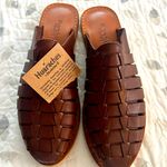BEARPAW Huaraches by Zelda Walnut Brown Leather NWT Sandals 11 FM SEE SZ CHART Photo 7