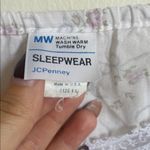 Vintage Floral Sleep Dress White Size L Photo 4
