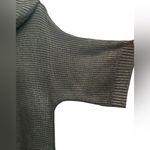 Soft Surroundings  Cowl Neck Shimmer Tunic Size XL Dolman Sleeve Bronze Brown Photo 2