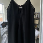 Blanche Vintage Black Slip dress Size L Photo 0
