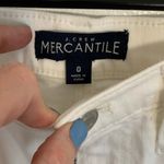 J.Crew  White‎ denim skirt size 0 Photo 1