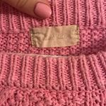 Altar'd State Altar’d State Cropped Pink Sweater Photo 2