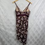 Bardot Dahlia Floral Lace Purple V Neck Asymmetrical High Lo Dress Size 4 NWT Photo 3
