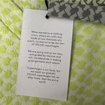 NWT Cecilie Copenhagen Women’s Short Sleeve 100% Cotton Top Size Large Green Photo 2