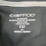 Exofficio Size M Vest Fleece Full Zip Colorblock Grey Black Pockets Logo Women's Gray Size M Photo 2