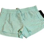 90 Degree By Reflex Night Leopard Blue Light Running Shorts Size XL Green Photo 0