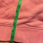 Lands' End Serious Sweats Womens Sweatshirt Crew Neck Pink Cotton Blend Large Photo 10