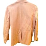 Eileen Fisher petal pink cotton/ spandex blazer/. Unlined. Size Medium. Photo 3