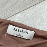 Babaton Contour Bodysuit Brown (large) square neck seamless double lined party Photo 1