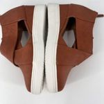 Journee Collection Seena Wedge Sneaker Sandal Cut out Size 40, brown Size 10 Photo 3