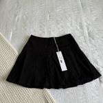 Boutique NWT pleated Mini black skirt  Photo 1