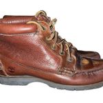Timberland Vintage  Waterproof Leather Boots 90’s Women’s Size 7M Brown Lace Up Photo 5