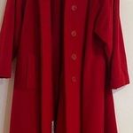 Christian Dior Red Dress Coat Photo 0