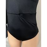 New. HAH (Hot As Hell) black wrap one piece swimsuit. XL. Retails $189 Photo 9