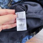 Brooks Brothers  • floral brocade sheath dress blue gold metallic black fitted Photo 6