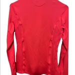 Under Armour Under armor orange and red 3/4 zip long sleeve shirt size small Photo 3