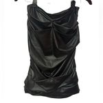 Brochu Walker Gina Ruched Pencil Skirt - Black Onyx Size Medium Photo 5