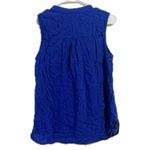 a.n.a  Cobalt Blue Button-Down‎ Blouse Photo 1