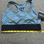 Victoria's Secret Victoria’s Secret Blue Geometric Sports Bra Photo 1