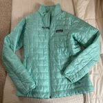 Patagonia Nano Puff Jacket Womens Small Mint Blue Insulated Primaloft 84217 Photo 0