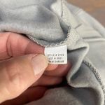 Terez long sleeve sweatshirt. Super soft, gray size Medium. Photo 4