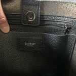 Botkier 100% Pebbled Leather Large Tote Handbag with Zipper Accents Snap Pocket Photo 10