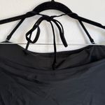 J.Crew NWT Strapless One-piece Swimsuit Bathing Suit in Black Sz L AO438 Photo 5