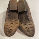 White Mountain  Jitter Taupe Ankle Bootie Women 9.5M Suede Leather Zip Buckle Photo 10