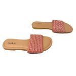 Torrid Size 10 Sandals Pink Flats Flip Flops Vacation Beach Casual Summer Slide Photo 2